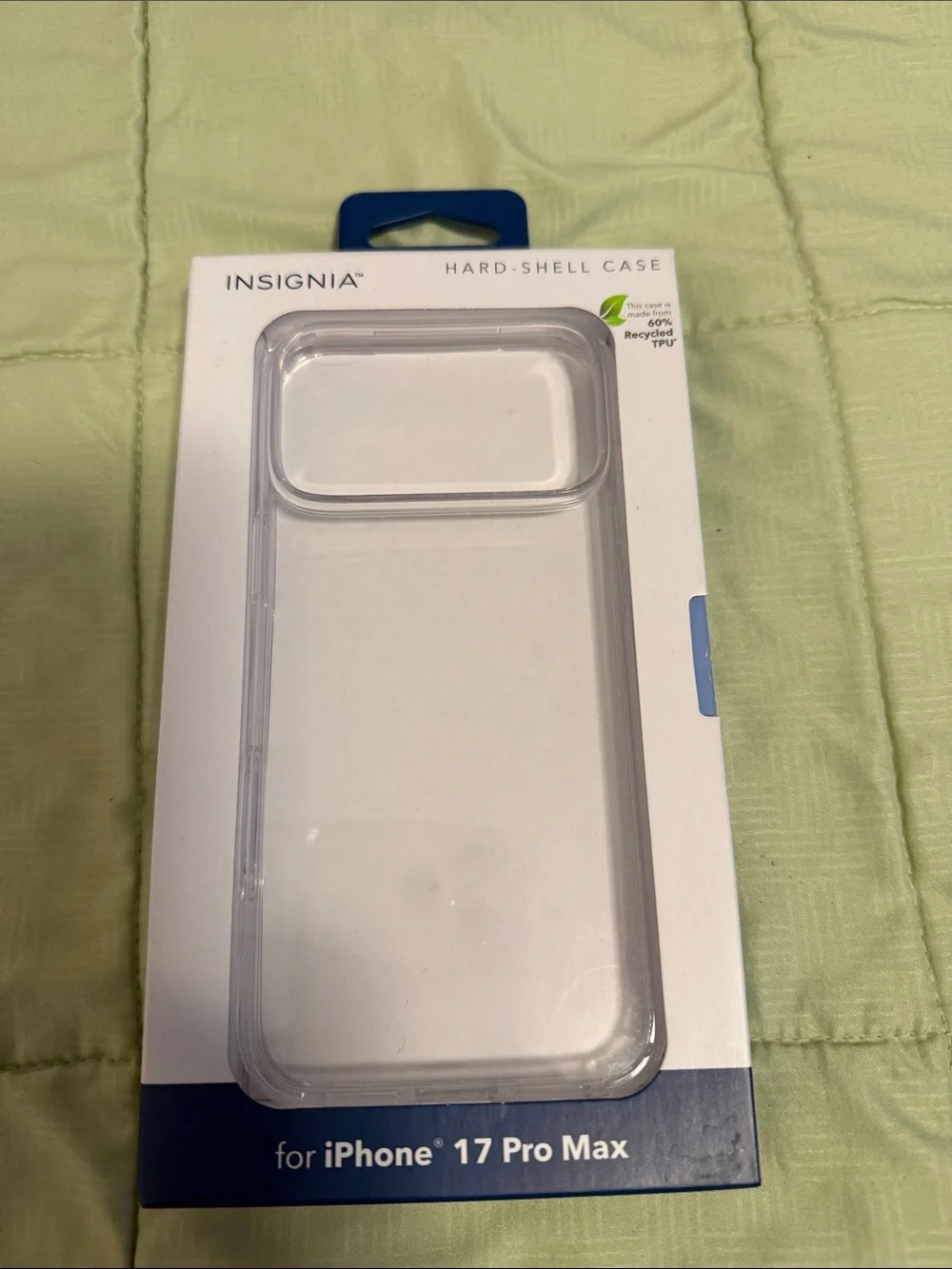 Insignia Clear Hard-Shell Case for iPhone 17 Pro Max - Transparent